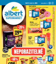 Akční leták Albert Supermarket 
