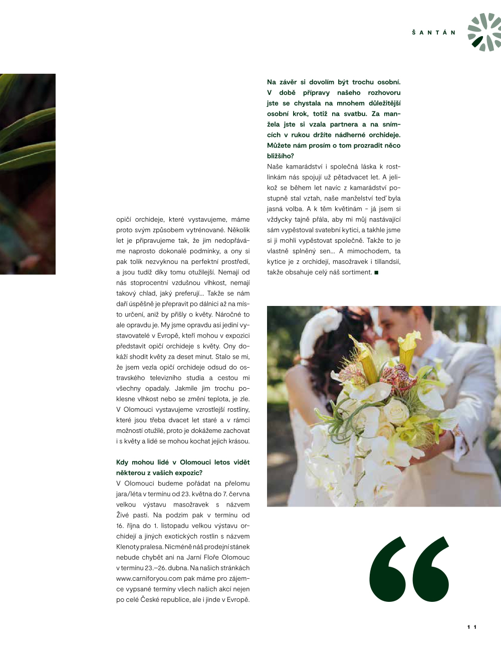 Leták Galerie Šantovka magazín - strana 11