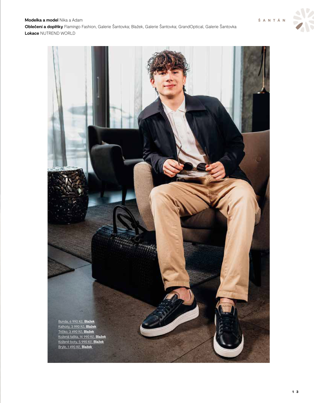 Leták Galerie Šantovka magazín - strana 13