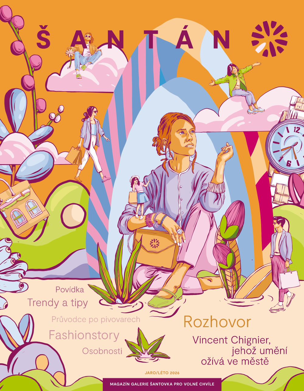 Leták Galerie Šantovka magazín - strana 1