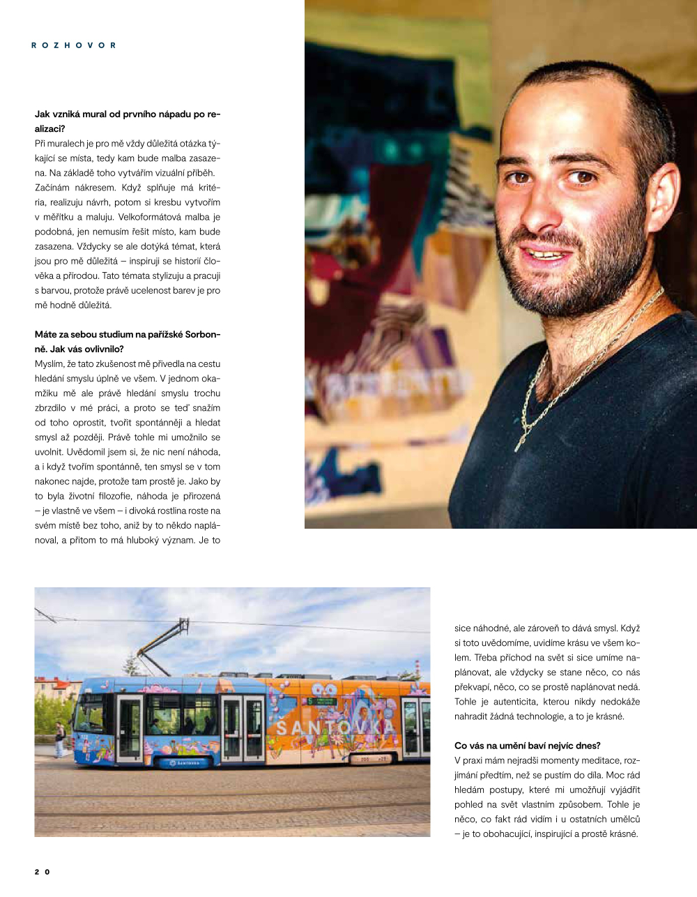 Leták Galerie Šantovka magazín - strana 20