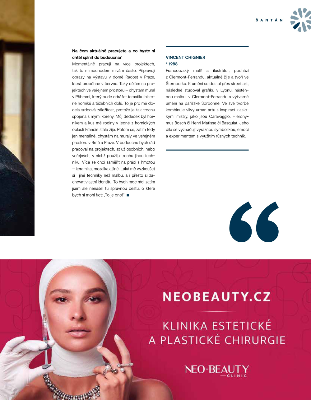Leták Galerie Šantovka magazín - strana 21