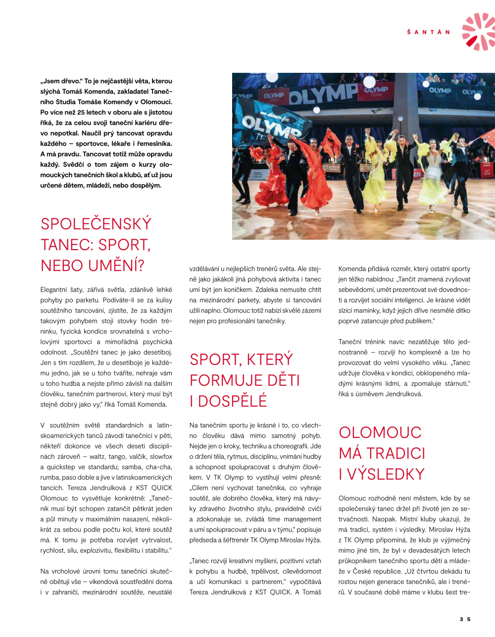 Leták Galerie Šantovka magazín - strana 35