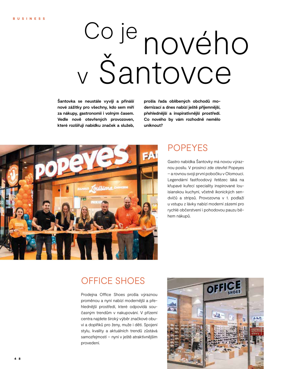 Leták Galerie Šantovka magazín - strana 48