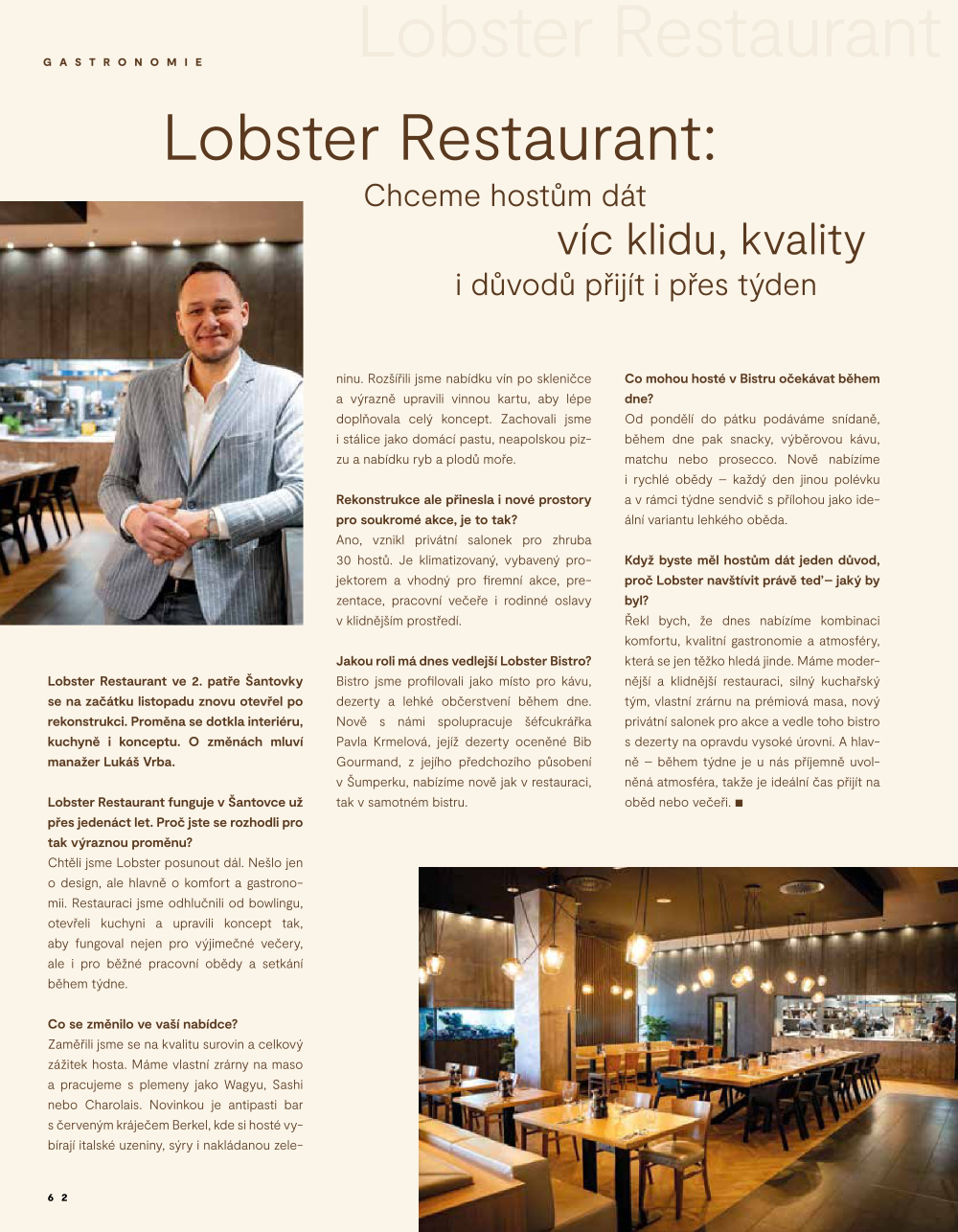 Leták Galerie Šantovka magazín - strana 62