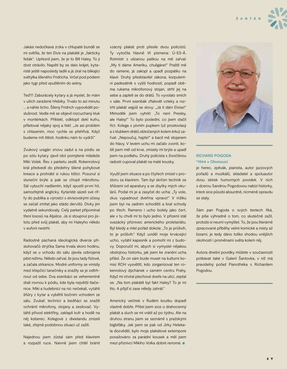 Leták Galerie Šantovka magazín - strana 69