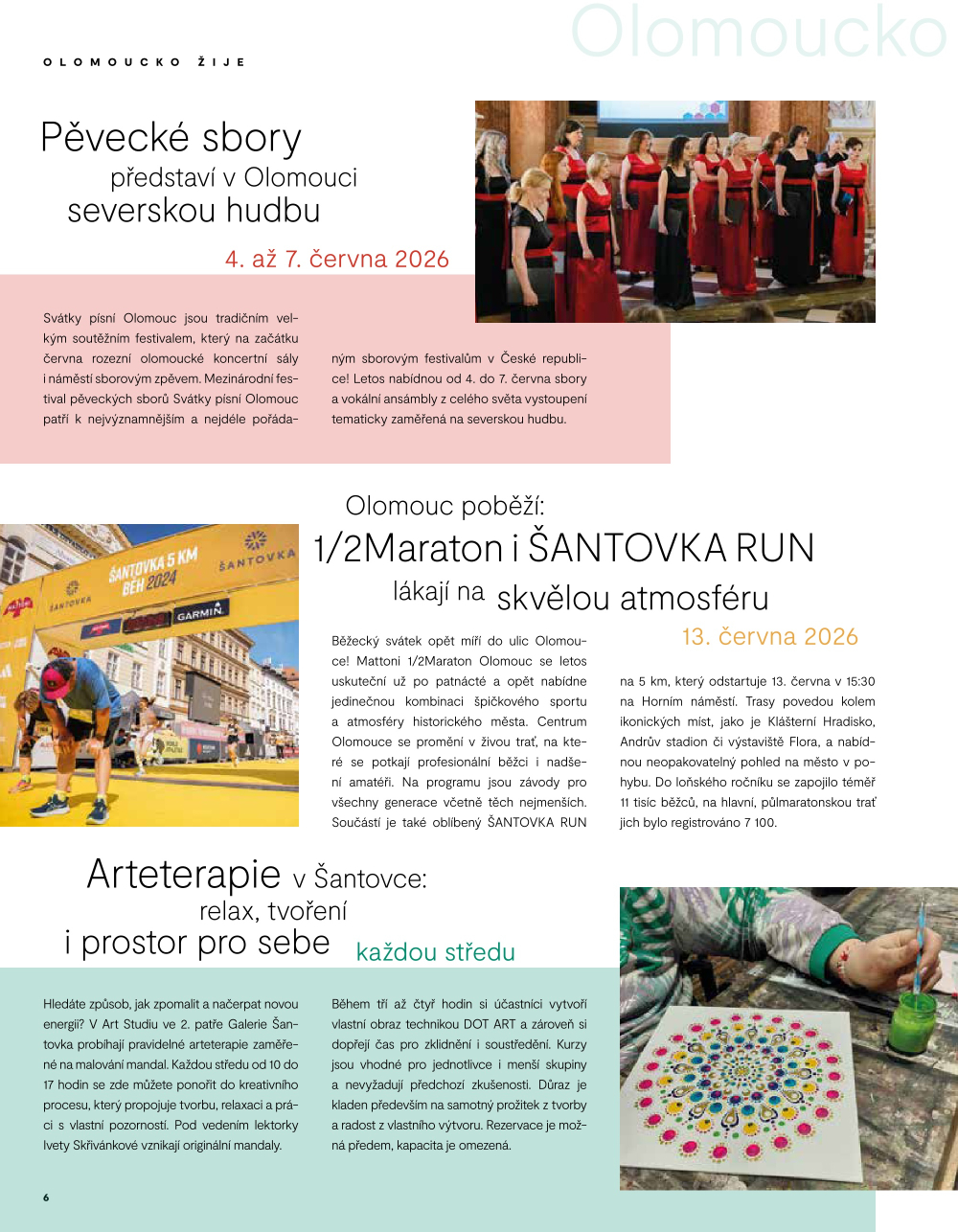 Leták Galerie Šantovka magazín - strana 6