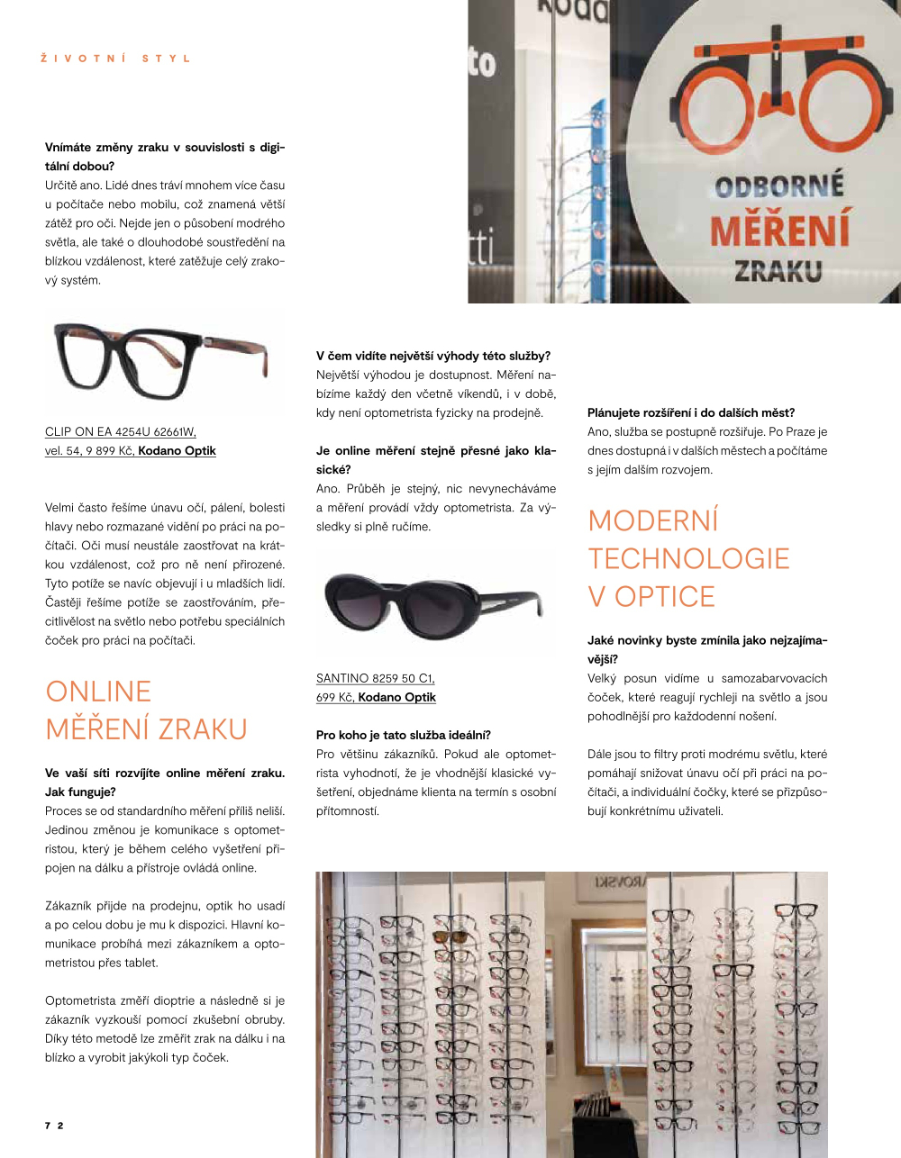Leták Galerie Šantovka magazín - strana 72