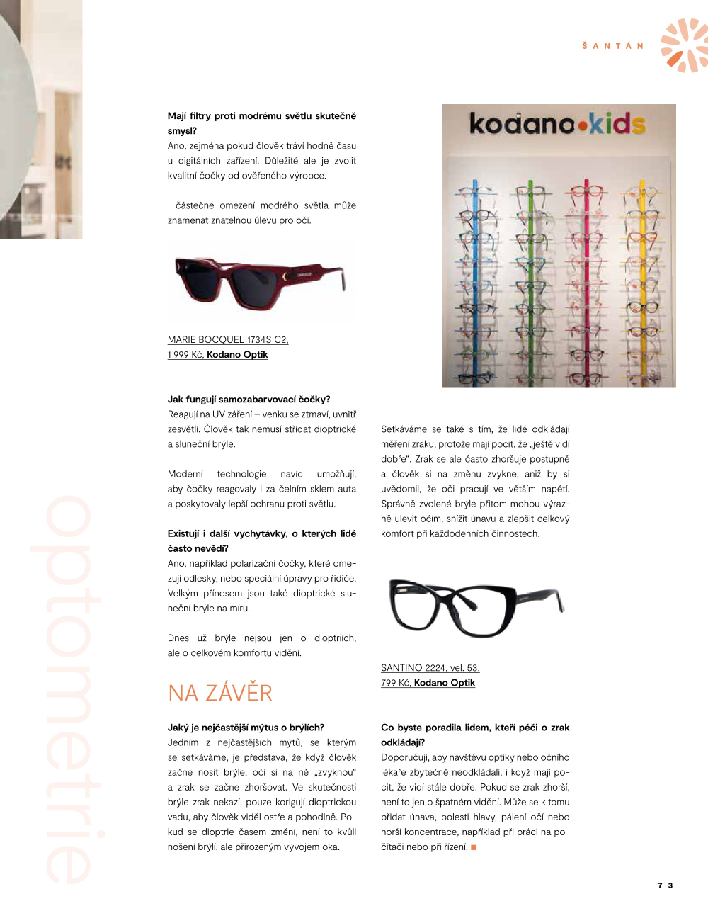 Leták Galerie Šantovka magazín - strana 73