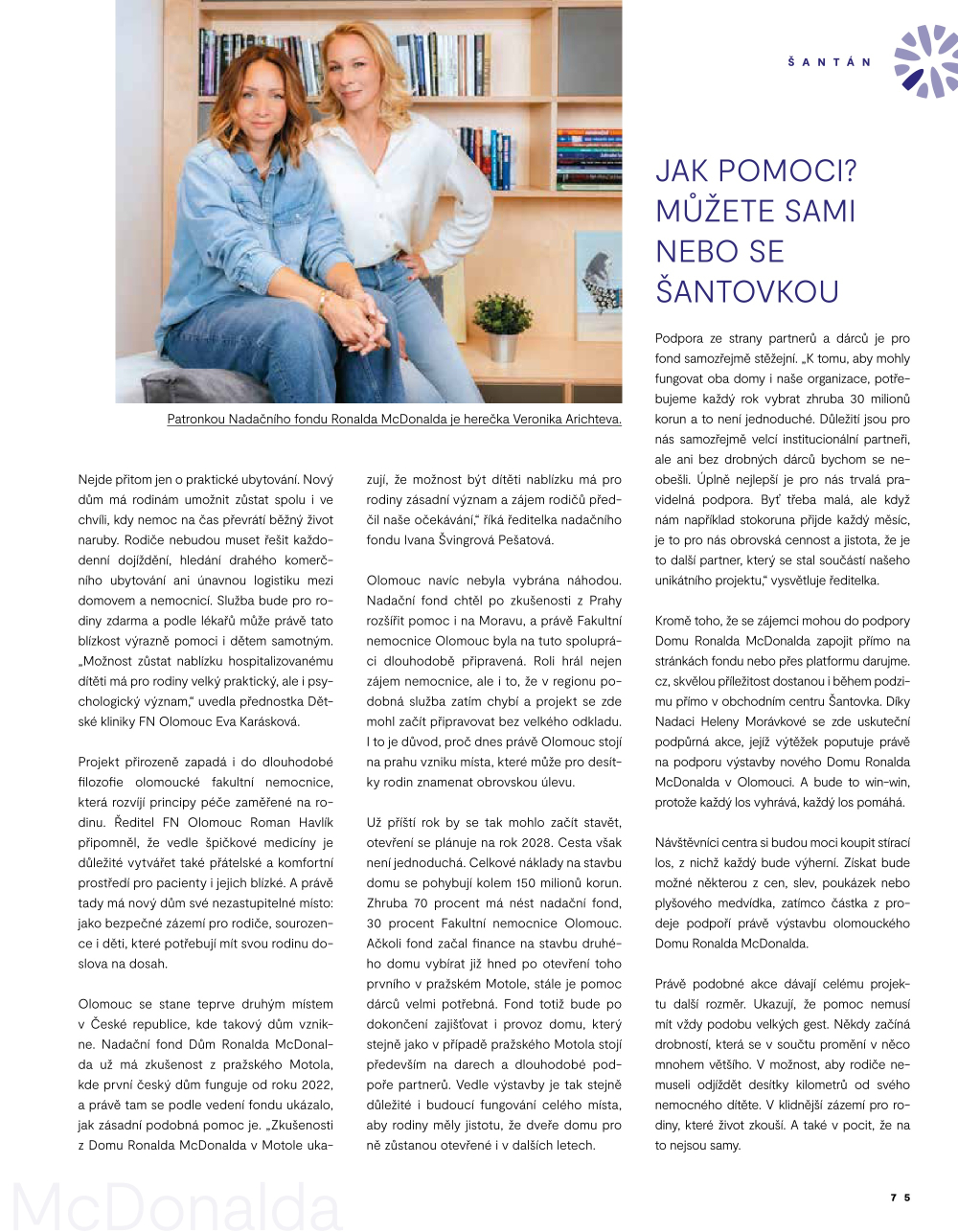 Leták Galerie Šantovka magazín - strana 75