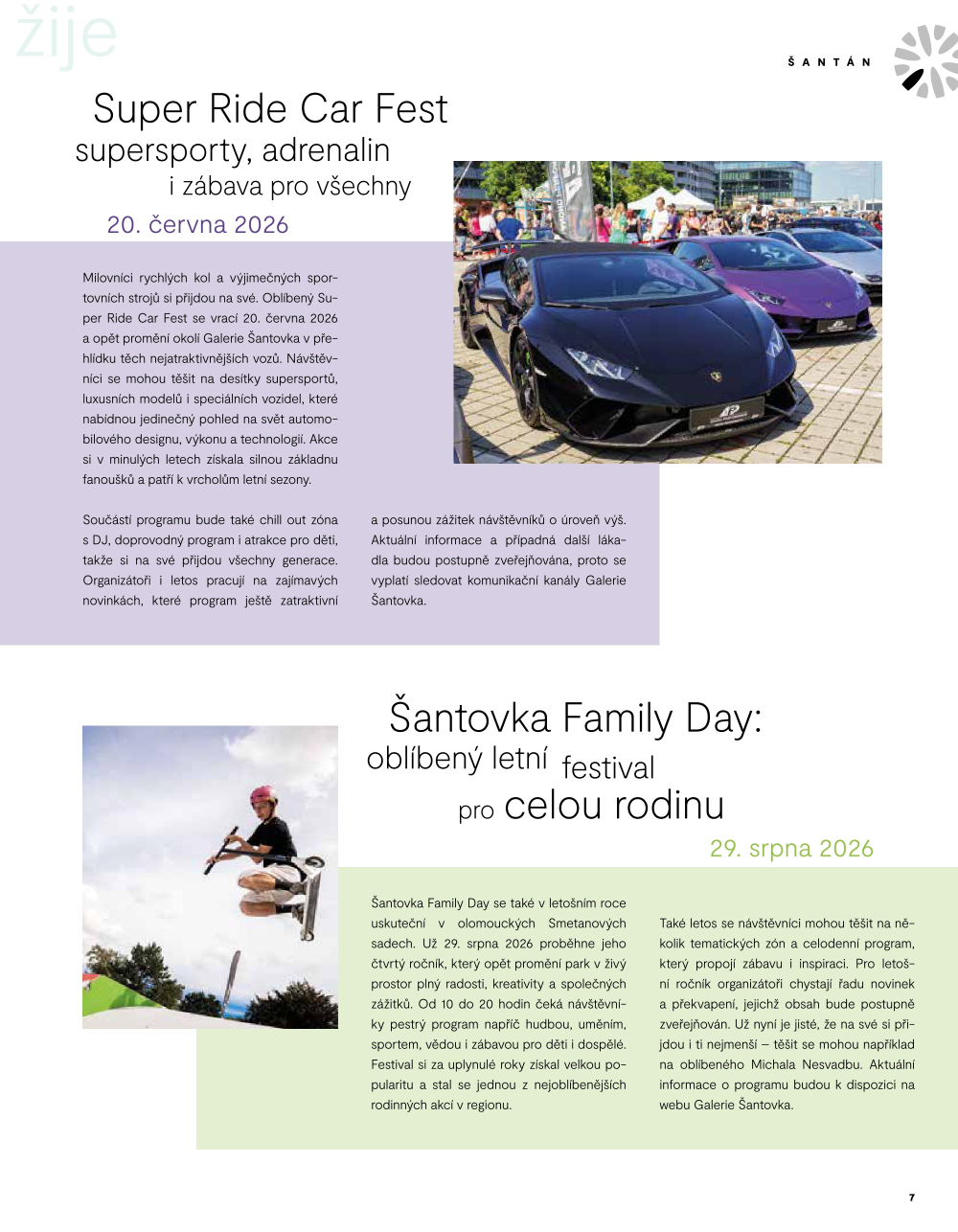 Leták Galerie Šantovka magazín - strana 7