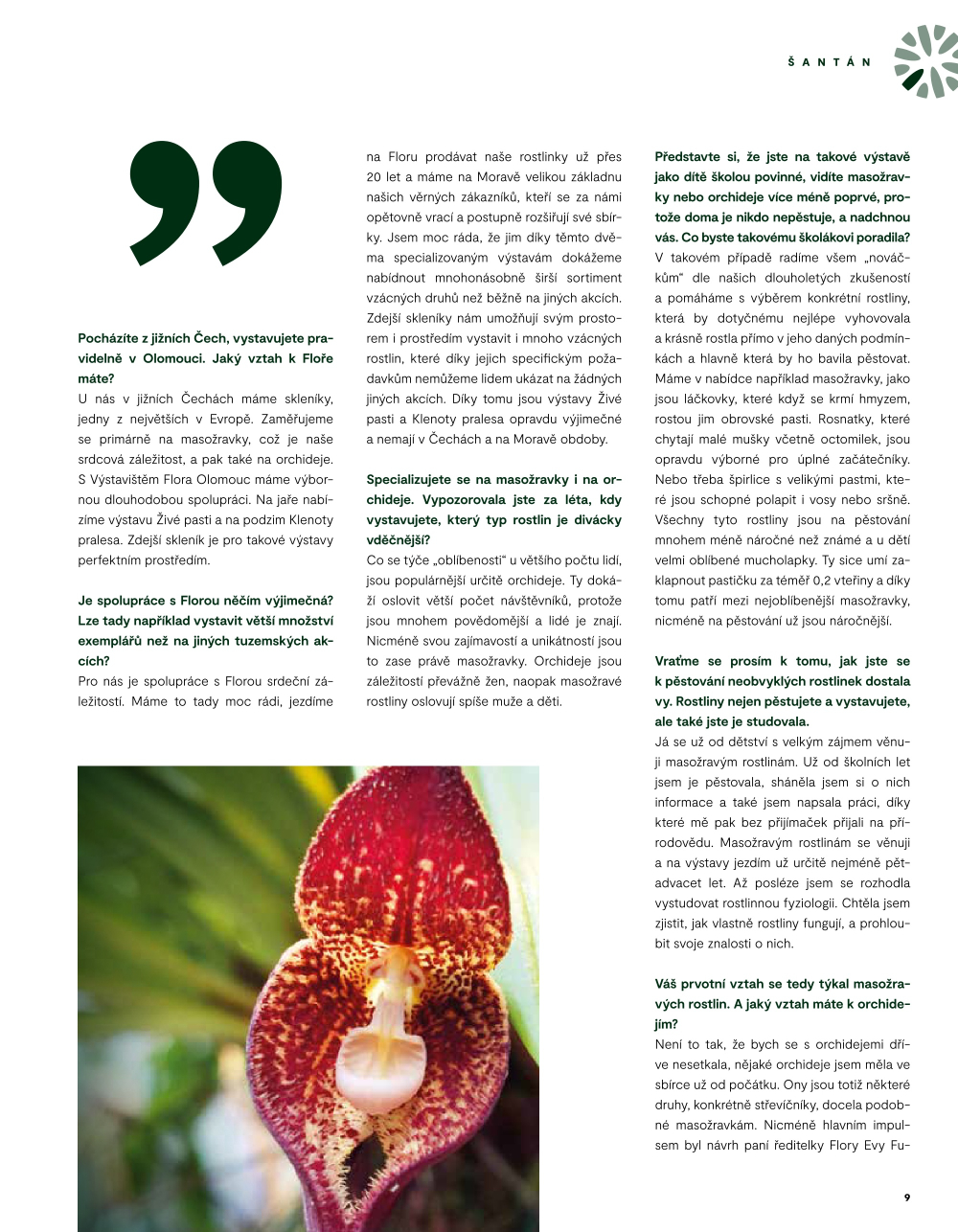 Leták Galerie Šantovka magazín - strana 9