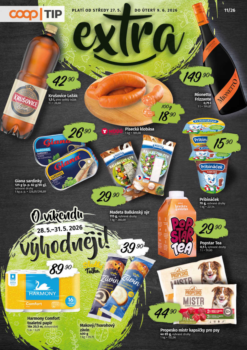 Leták COOP leták - TIP Extra - strana 1