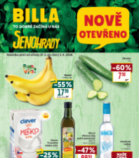 Akční leták BILLA  - Senohraby