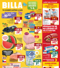 Akční leták BILLA malý 