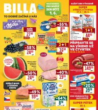 Akční leták BILLA malý 