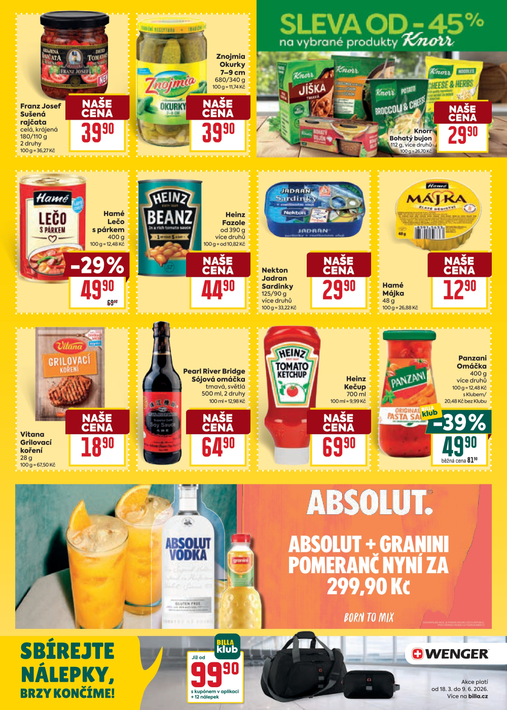 Leták BILLA velký leták - strana 19