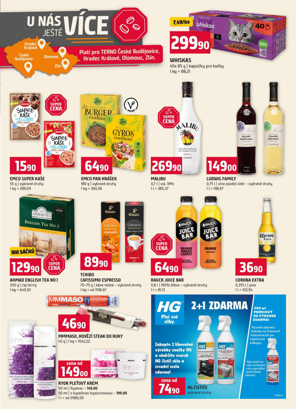 Leták Terno leták - Prachatice, Tábor, Strakonice, Blatná - strana 18