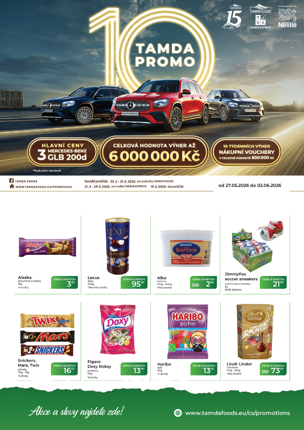 Leták TAMDA FOODS leták - strana 1