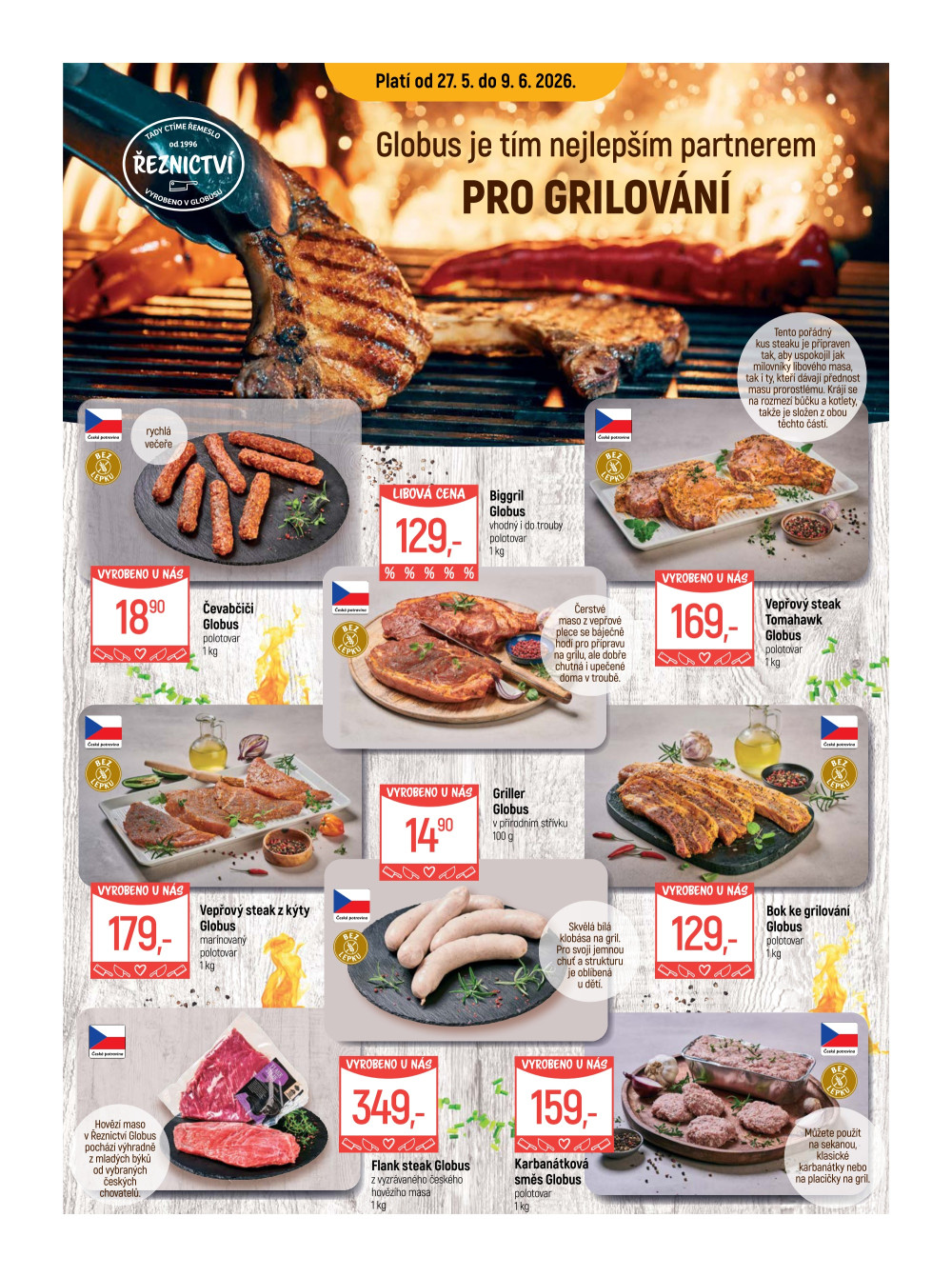 Leták Globus leták Praha - Černý Most - strana 16