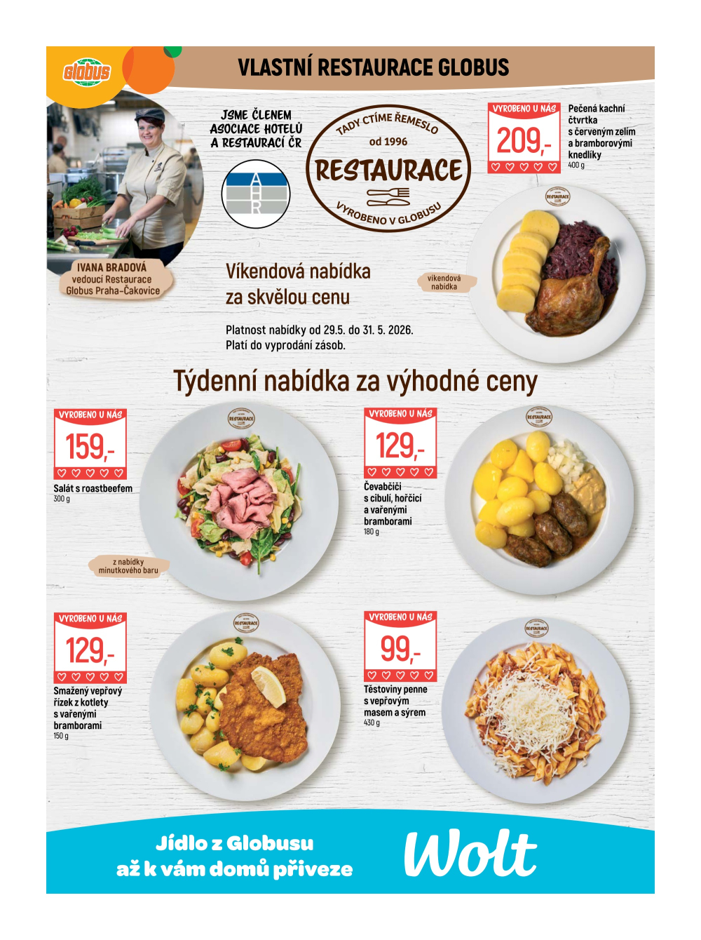 Leták Globus leták Praha - Čakovice - strana 7