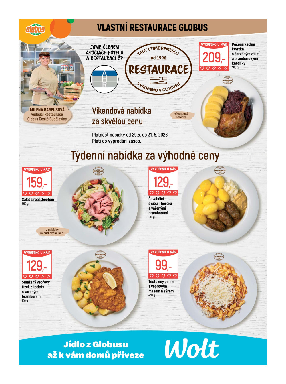 Leták Globus leták České Budějovice - strana 7