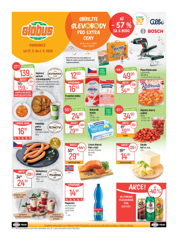 Globus leták Pardubice