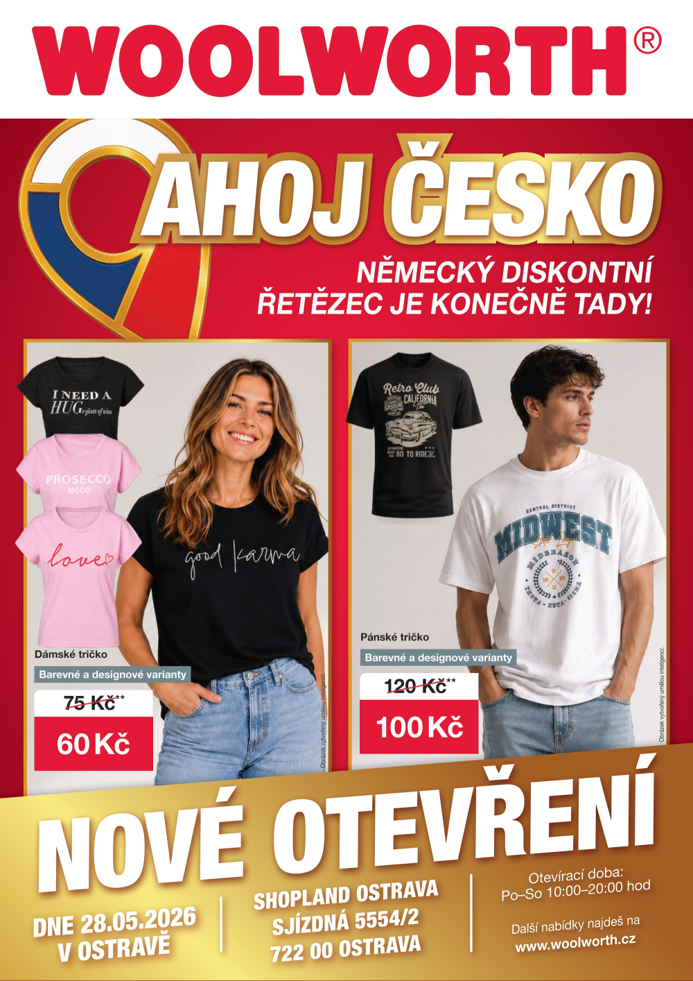 Leták Woolworth leták - Ostrava - strana 1