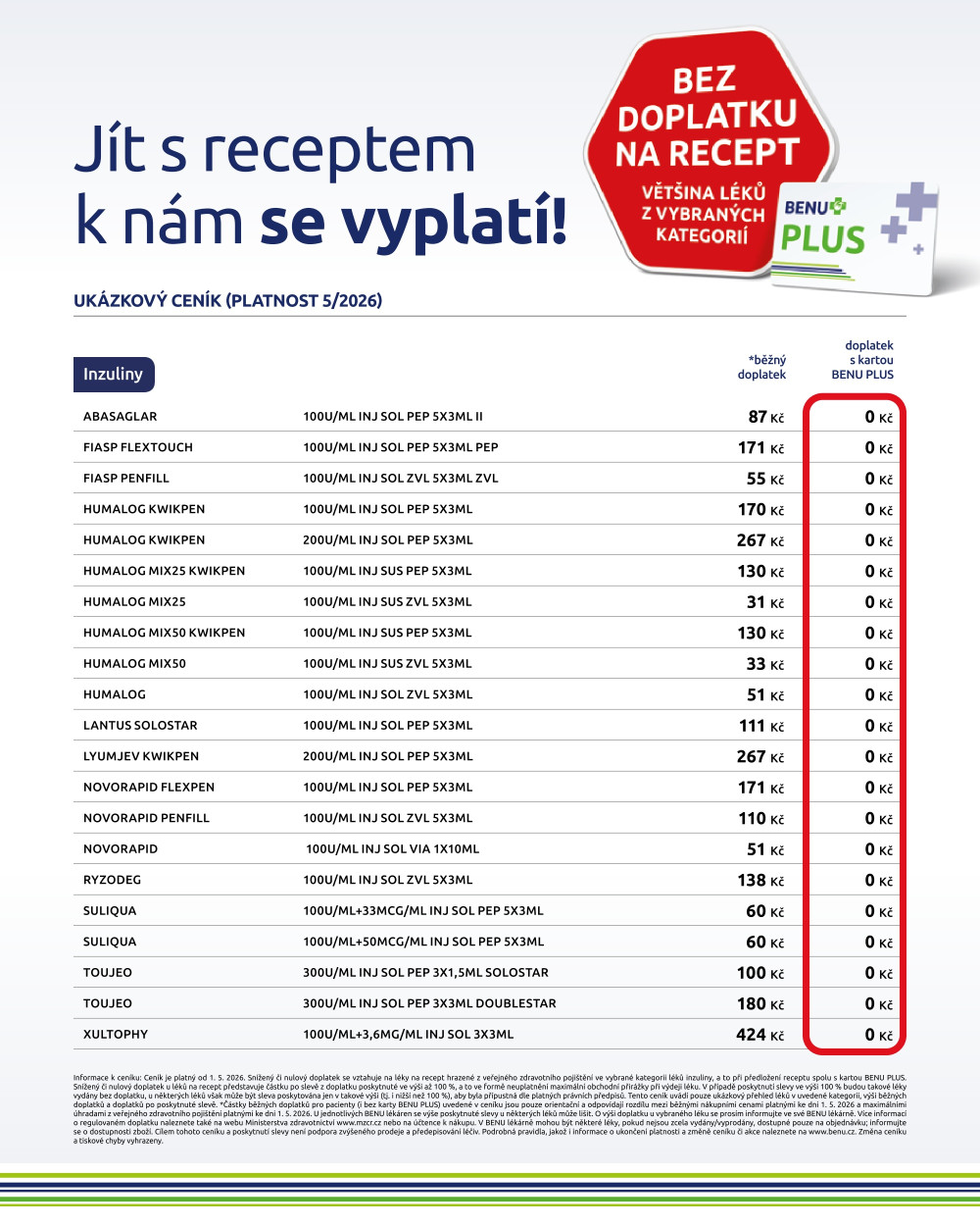 Leták BENU Lékárna leták - strana 16