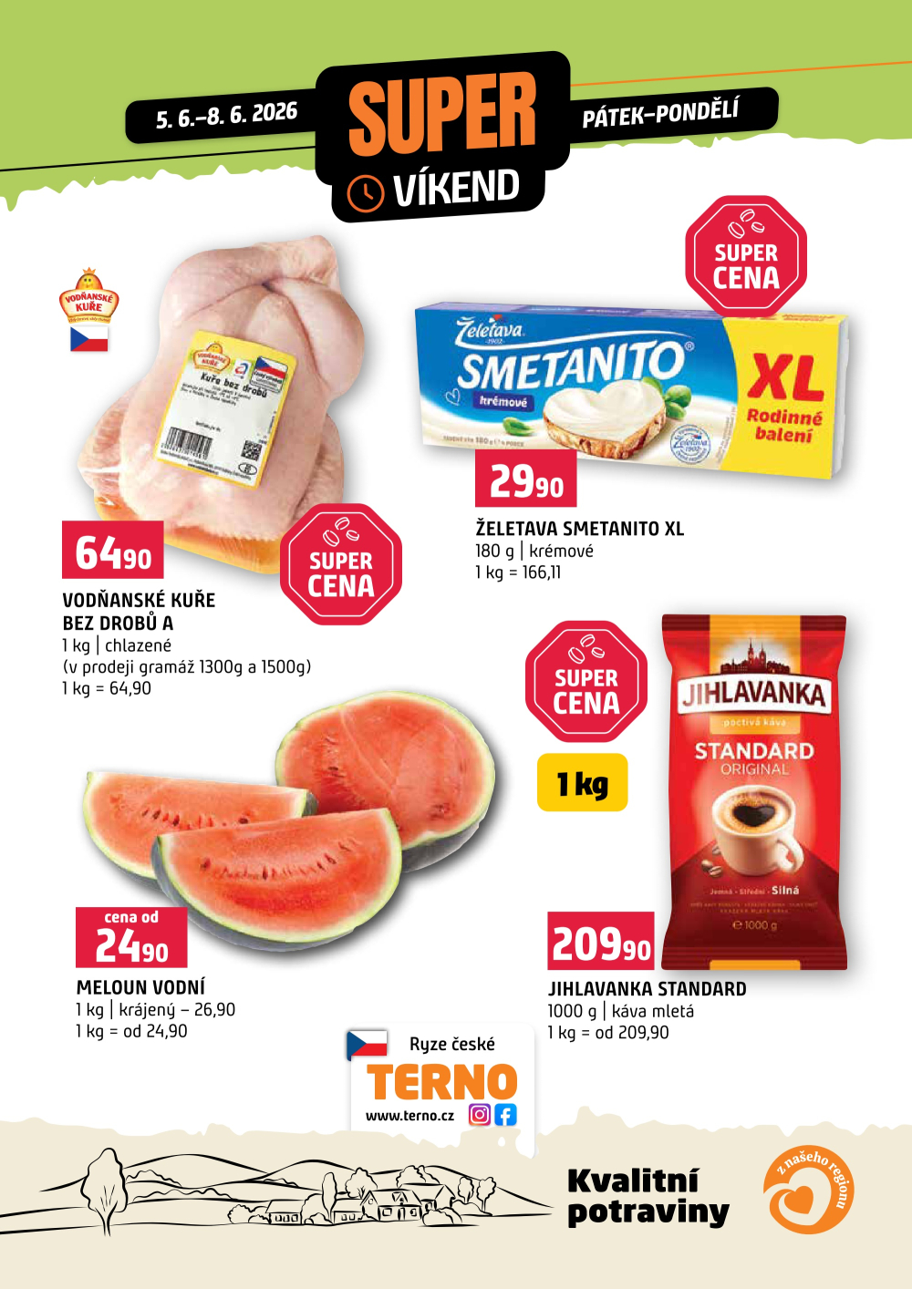 Leták Terno leták - Víkendovka - strana 1