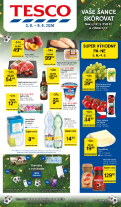 Tesco hypermarket leták