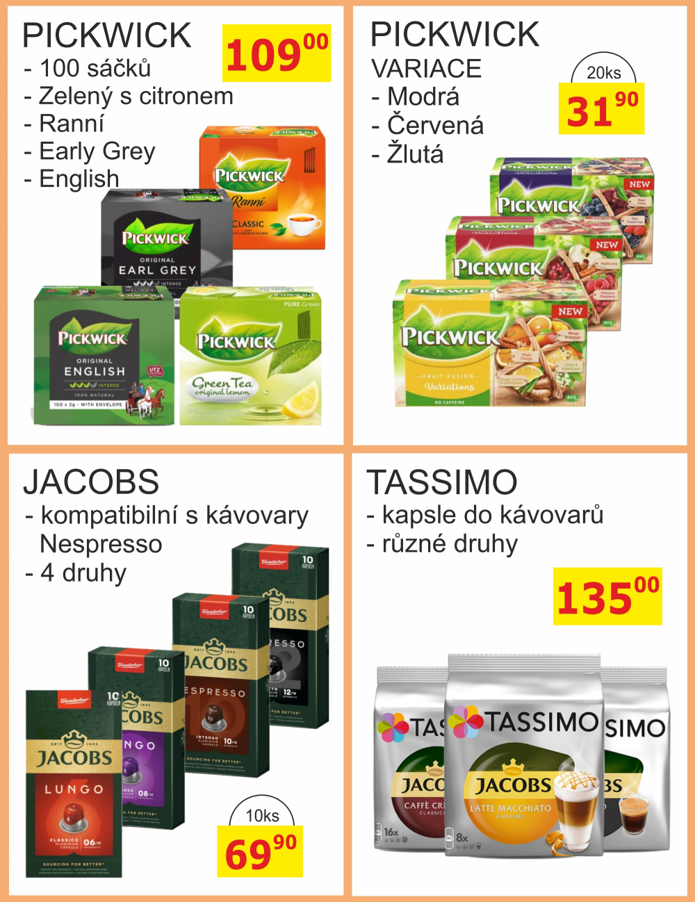 Leták BENE NÁPOJE leták - strana 14