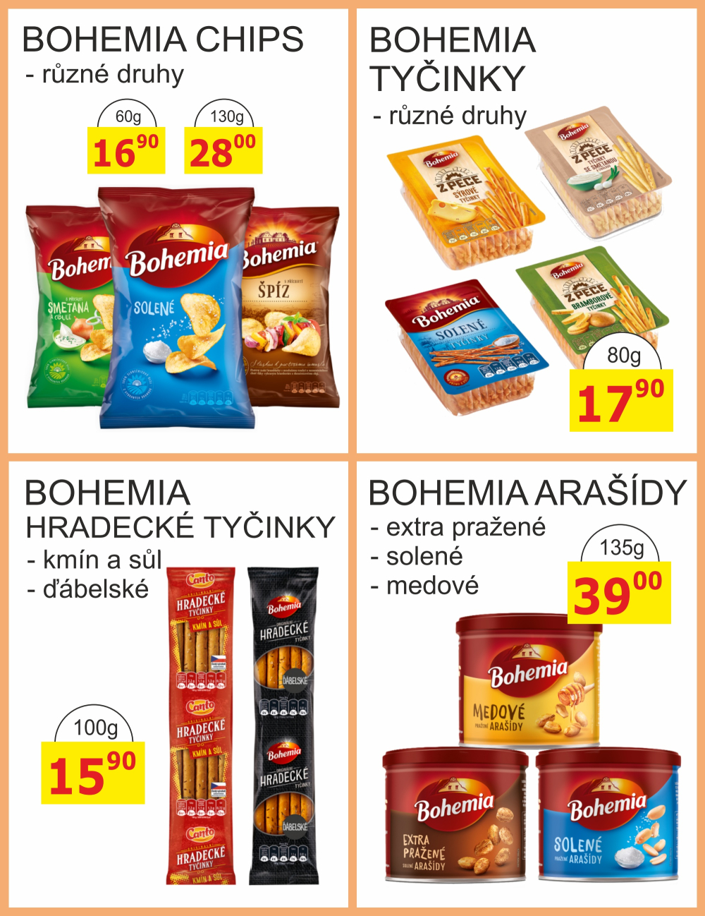 Leták BENE NÁPOJE leták - strana 20