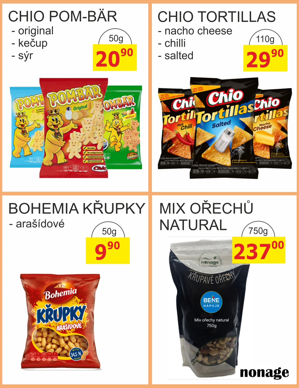 Leták BENE NÁPOJE leták - strana 21