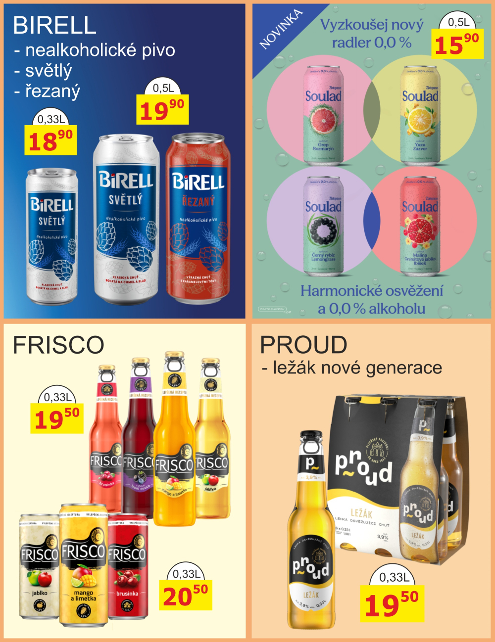 Leták BENE NÁPOJE leták - strana 23