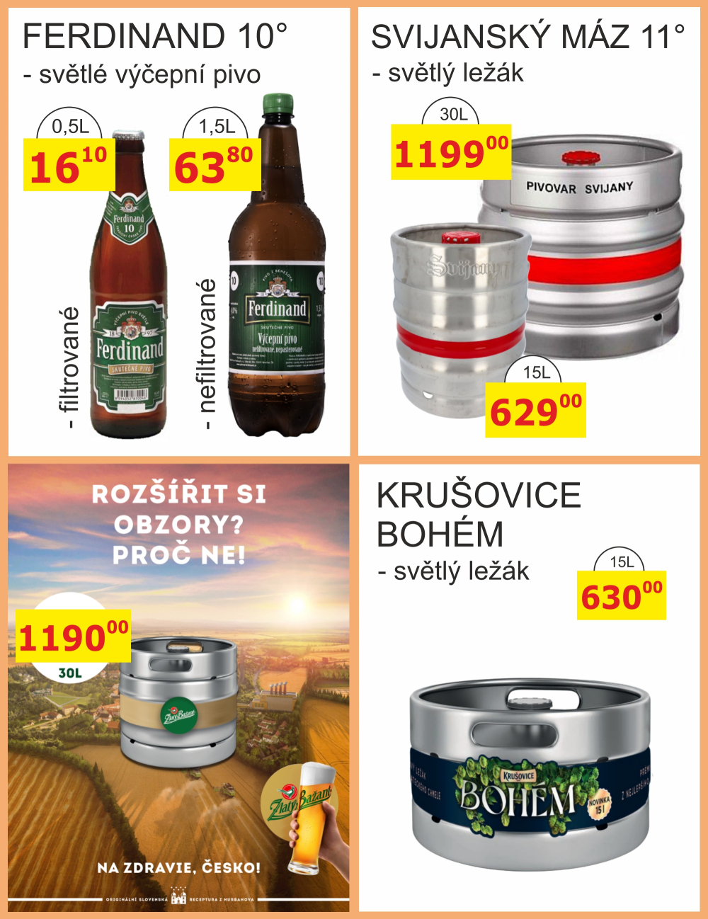 Leták BENE NÁPOJE leták - strana 26