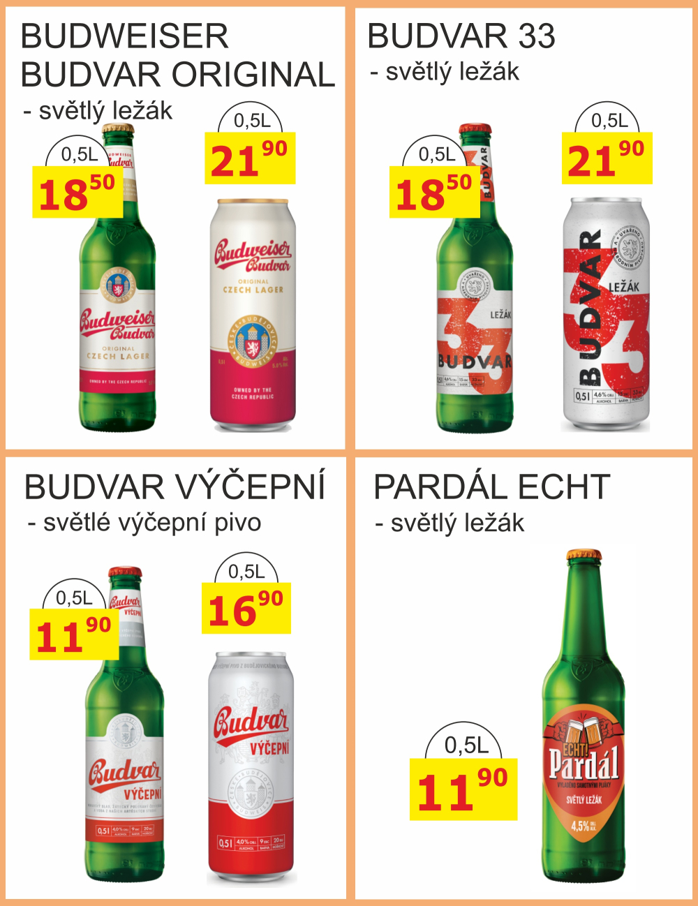 Leták BENE NÁPOJE leták - strana 27