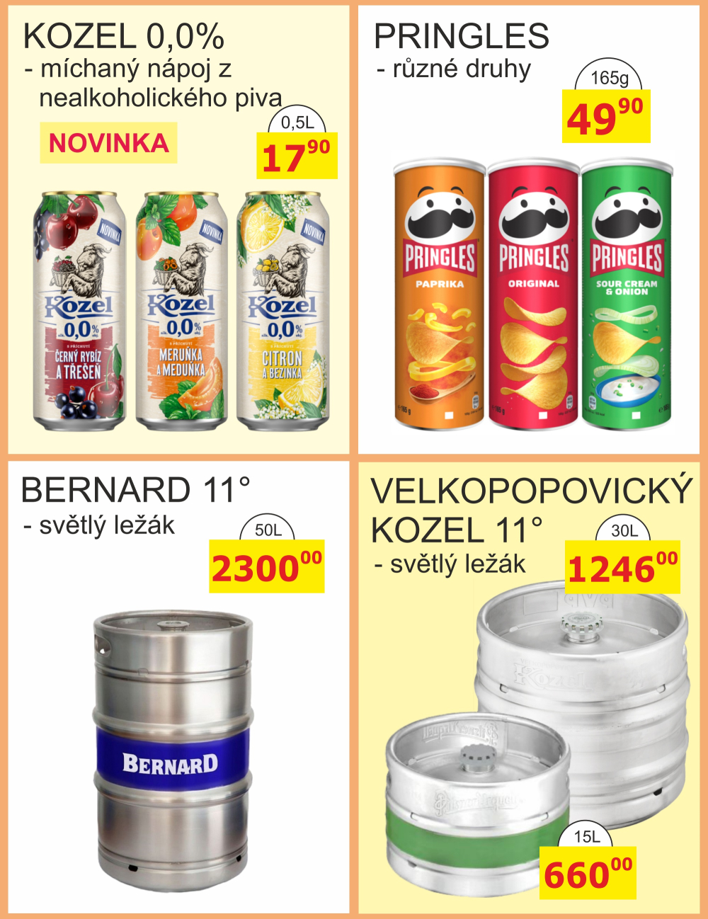 Leták BENE NÁPOJE leták - strana 2
