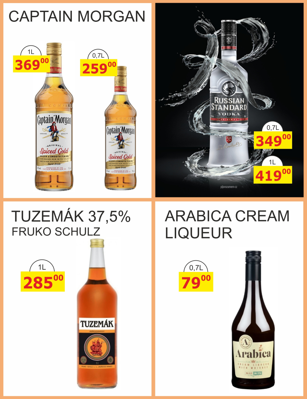 Leták BENE NÁPOJE leták - strana 50
