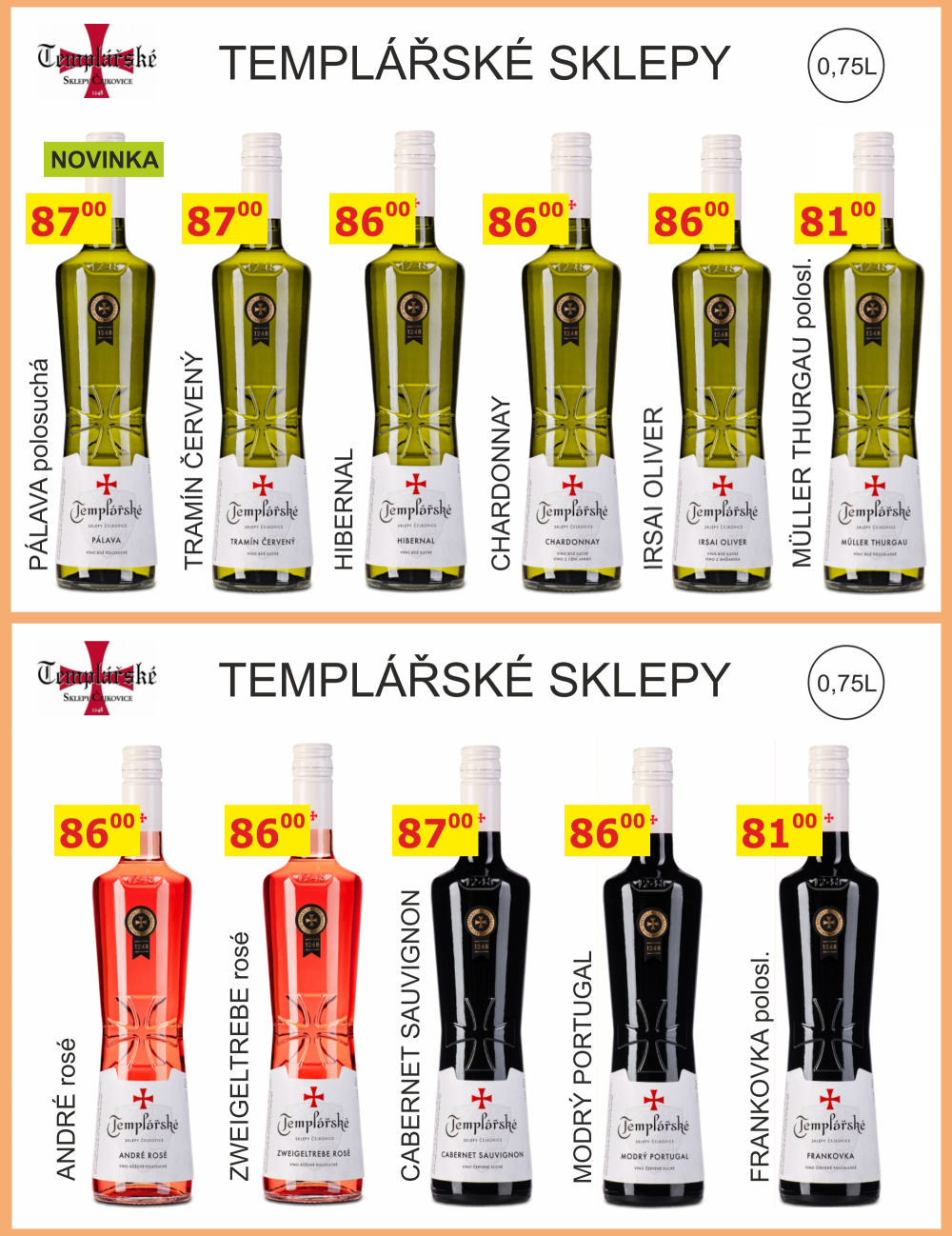 Leták BENE NÁPOJE leták - strana 52