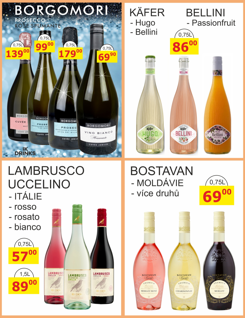 Leták BENE NÁPOJE leták - strana 55