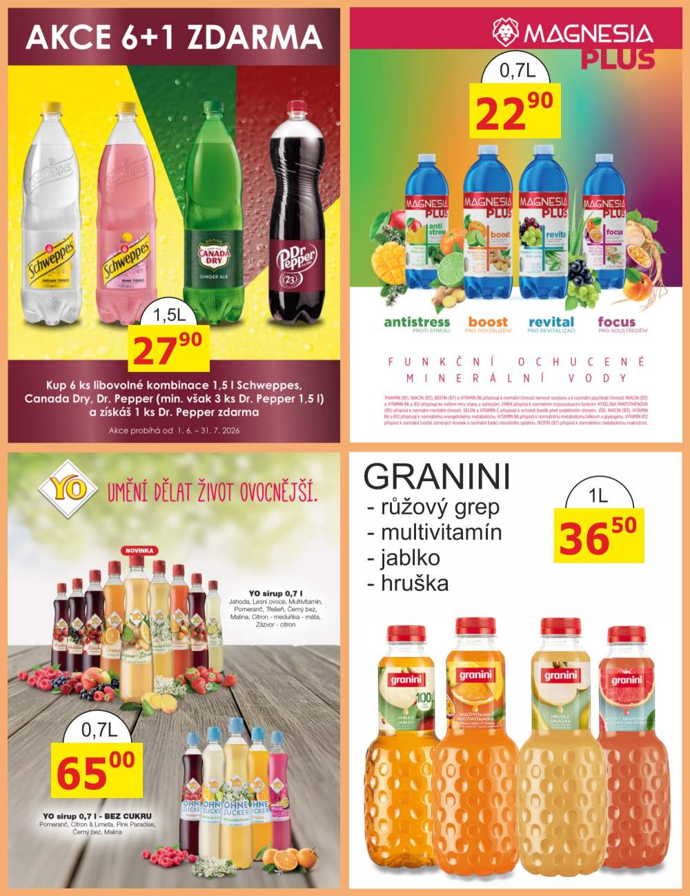 Leták BENE NÁPOJE leták - strana 6