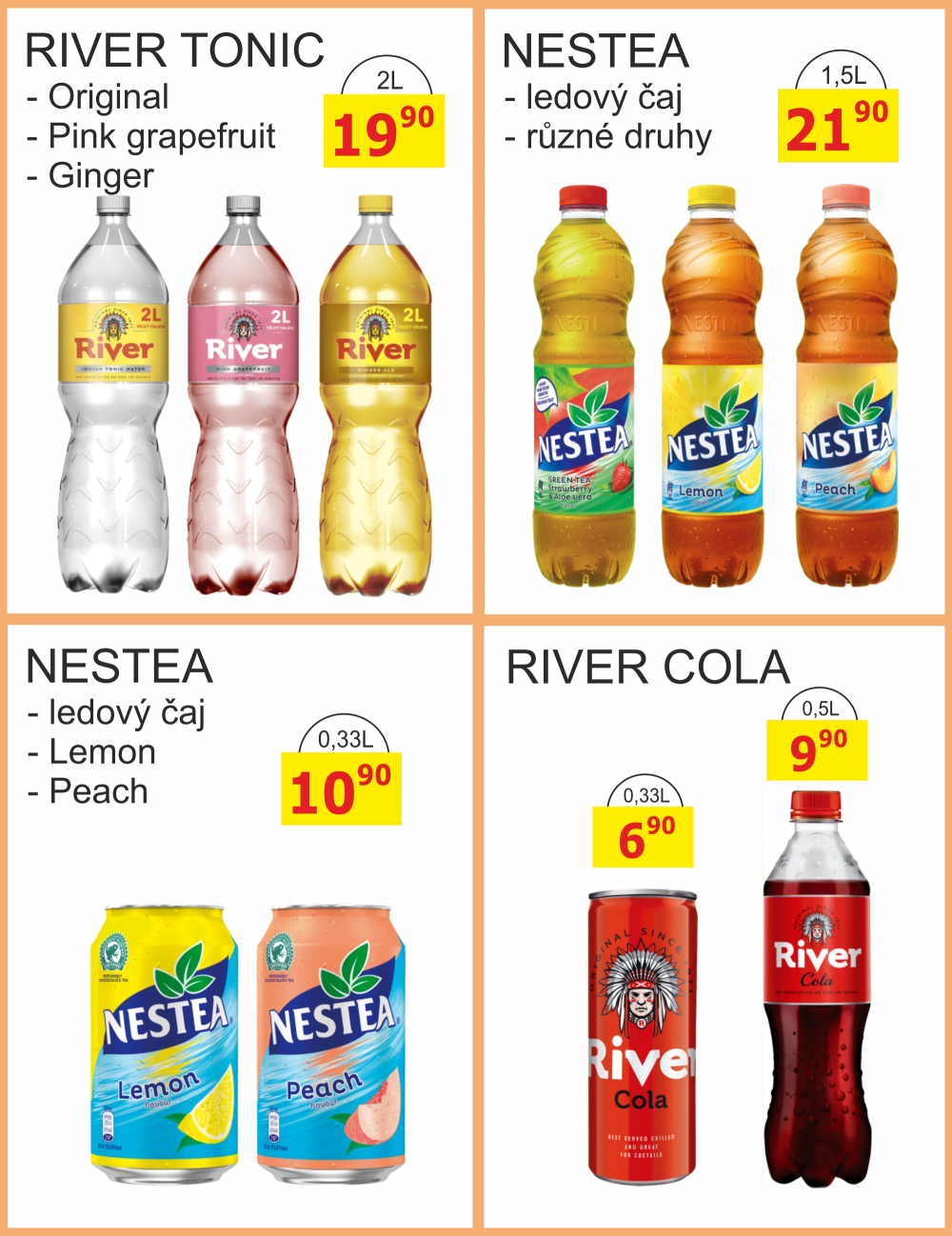 Leták BENE NÁPOJE leták - strana 9