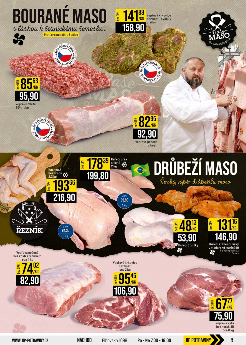 Leták JIP leták CC Cash & Carry - České Budějovice, Most, Náchod, Svoboda nad Úpou, Sušice - strana 5