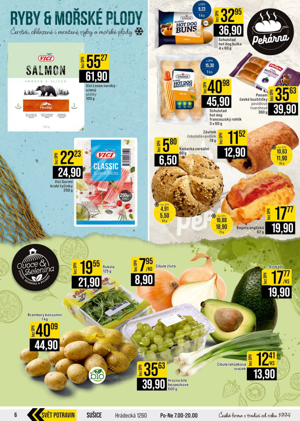 Leták JIP leták CC Cash & Carry - České Budějovice, Most, Náchod, Svoboda nad Úpou, Sušice - strana 6