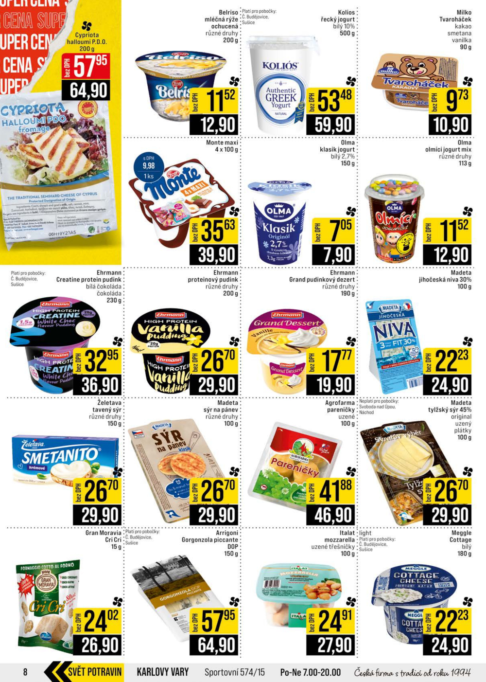 Leták JIP leták CC Cash & Carry - České Budějovice, Most, Náchod, Svoboda nad Úpou, Sušice - strana 8