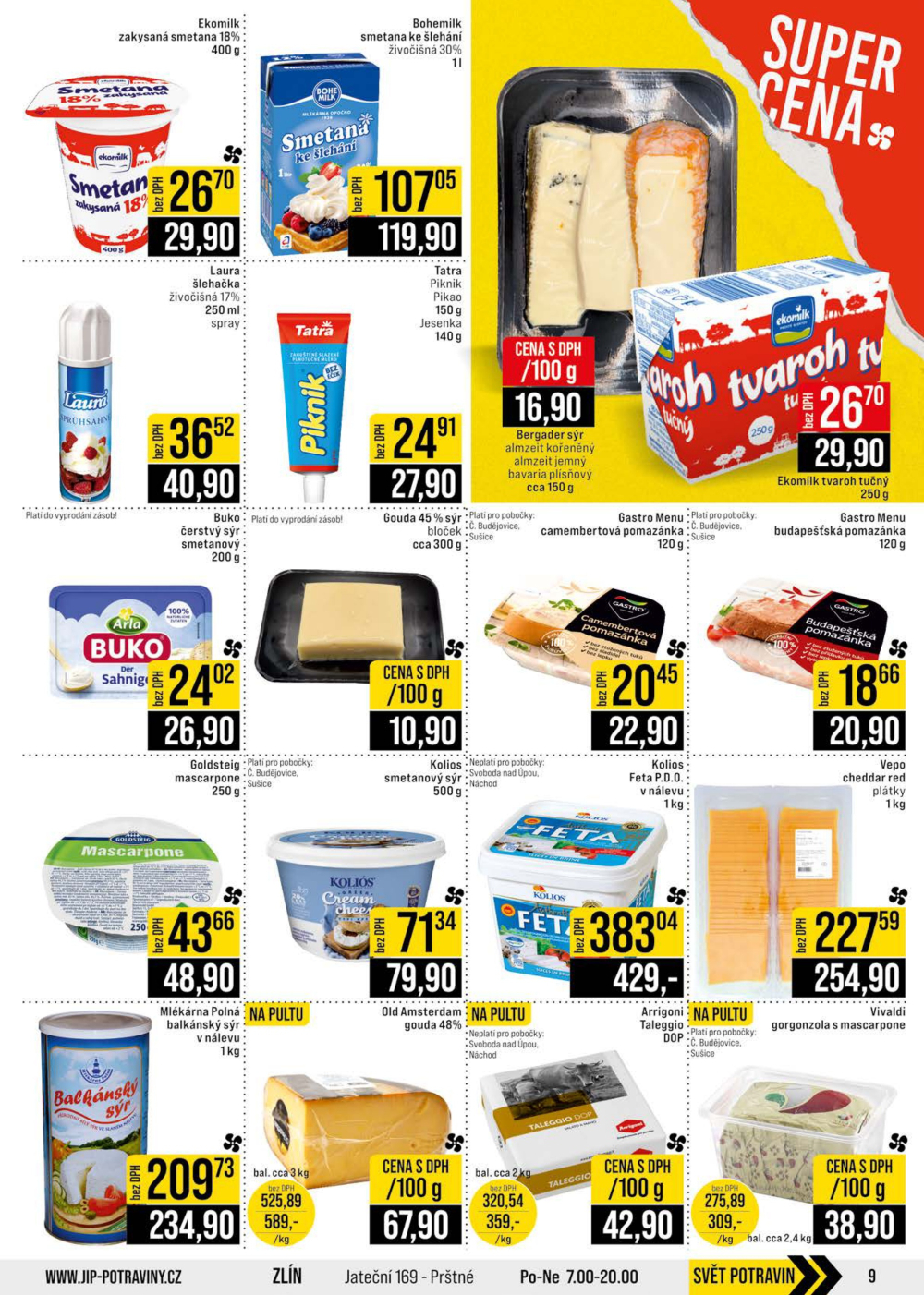 Leták JIP leták CC Cash & Carry - České Budějovice, Most, Náchod, Svoboda nad Úpou, Sušice - strana 9