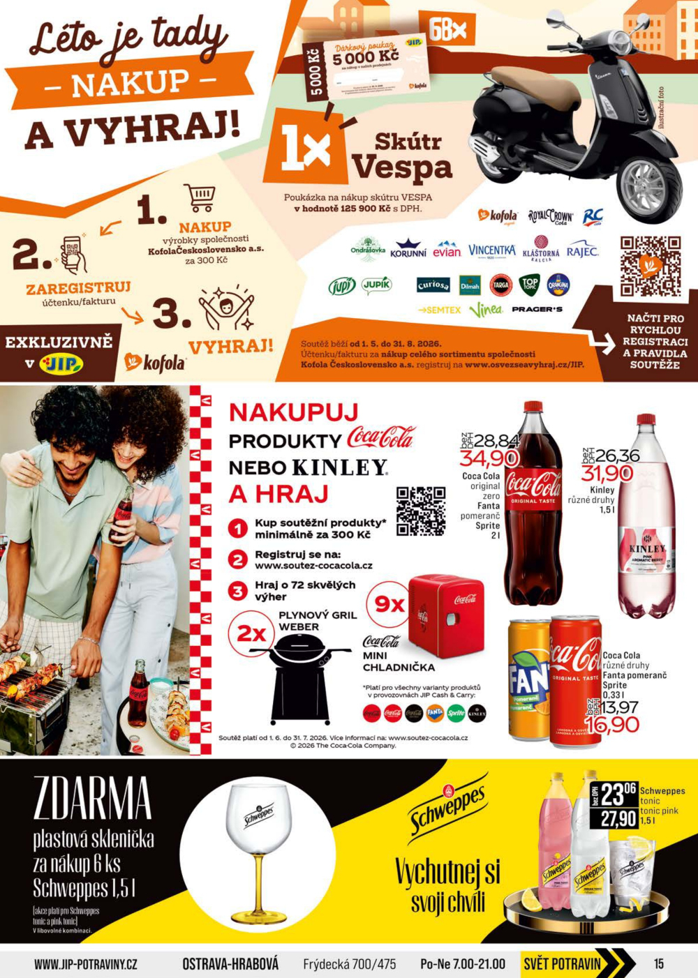 Leták JIP leták CC Cash & Carry - Brno, Ostrava, Praha, Polička, Olomouc, Karlovy Vary, Zlín, Jilemnice, Pardubice - strana 15