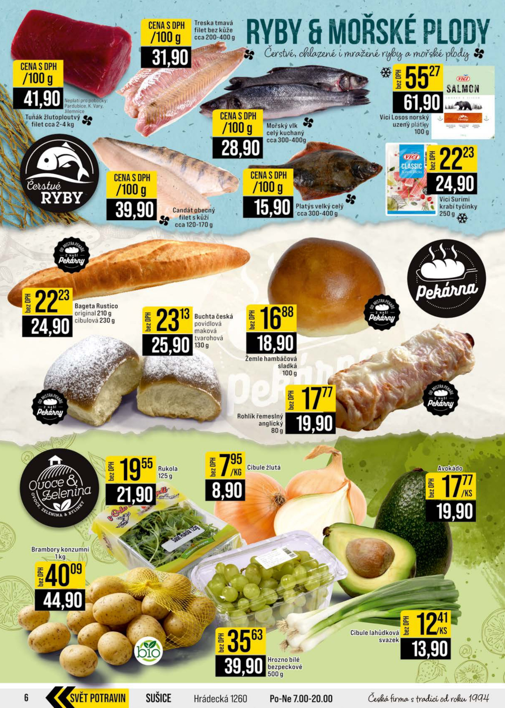 Leták JIP leták CC Cash & Carry - Brno, Ostrava, Praha, Polička, Olomouc, Karlovy Vary, Zlín, Jilemnice, Pardubice - strana 6