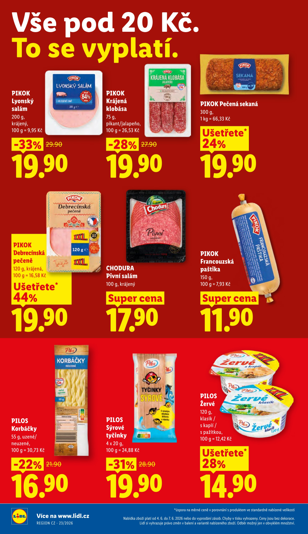 Leták Lidl leták od čtvrtka - strana 16